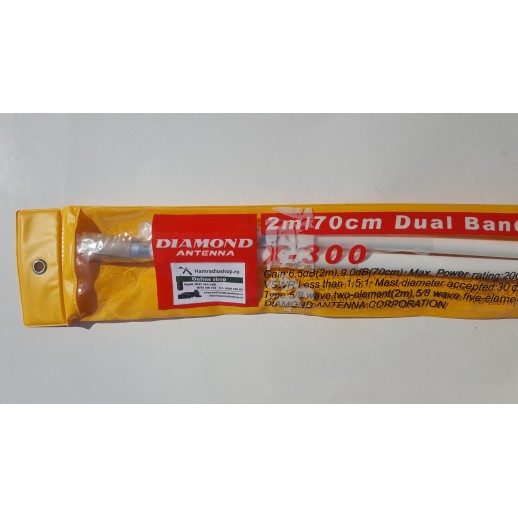 【DIAMOND】144/430Mhz X-300 Diamond, X 300, N, 144 / 430 MHz, ( 2m/70)